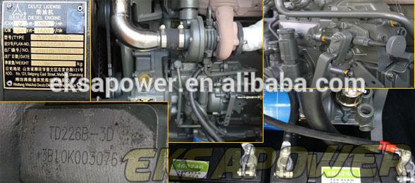 30kva-630kva Germany DEUTZ industrial diesel Generator sets