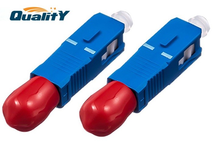 FTTH Fiber Optic Adapter ST-SC Hybrid SM type Optical Fiber Adapter for Telecom