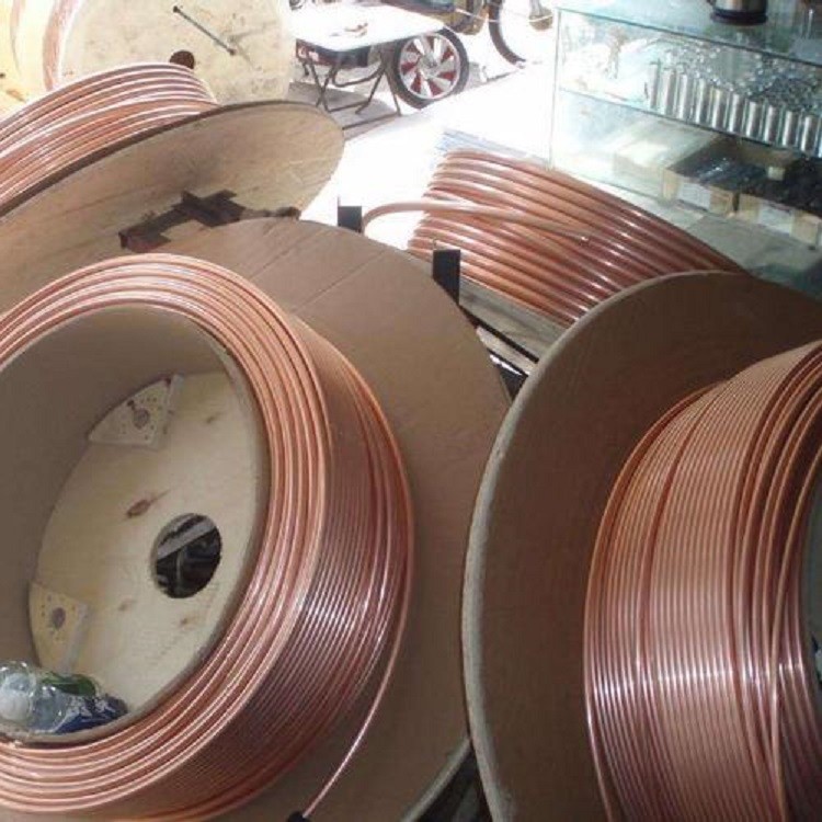 Air-conditioner Copper Tubes 1/4" 3/8" 1/2" 3/4" 1" Coil Tube With Length 10m 15m 20m 25m