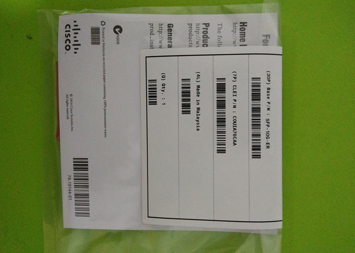 SFP-10G-ER Optical Fiber Module 10GBASE-ER 1550NM 40KM 1 year warranty