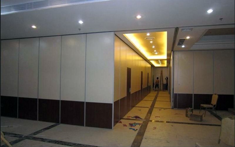 Multi Color Decorative Flexible Sliding Partition Walls / Customized Foldable Room Divider