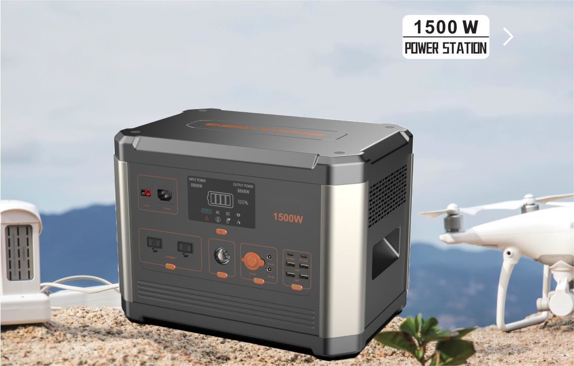 MSDS 1843Wh 2000W Lifepo4 Power Station Lithium Battery Power Station AZ2000