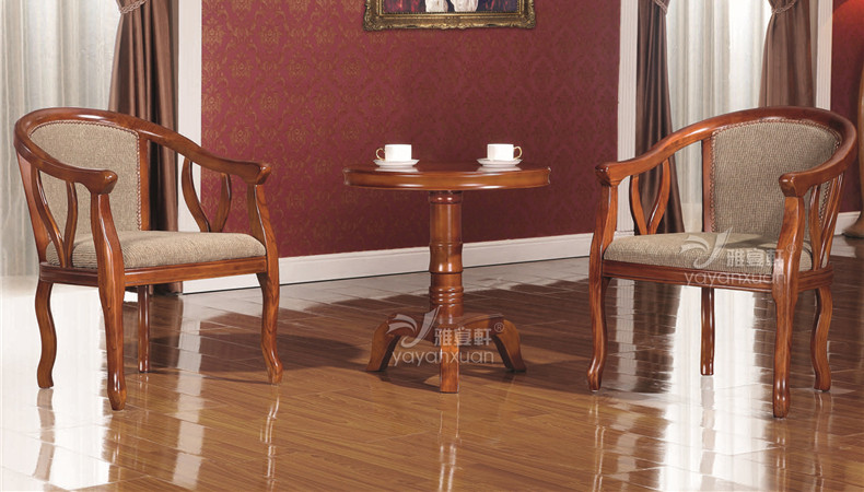Reception Room Chairs With Wooden Material For Sale With Best Price (YW-10)