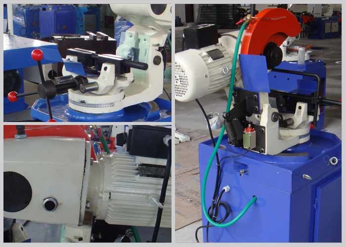 Custom Metal Pipe Bending Machine , Aluminum Tube Cutting Machine Easy Maintaince