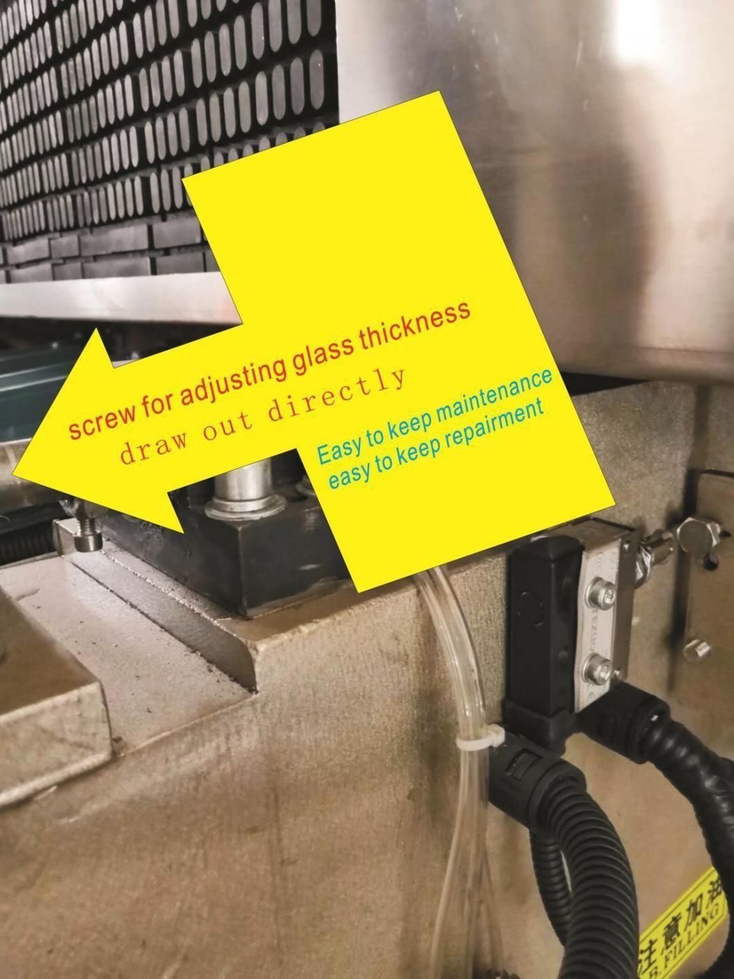 High Quality CNC 10-Axis Automatic Glass Linear Beveling Machine