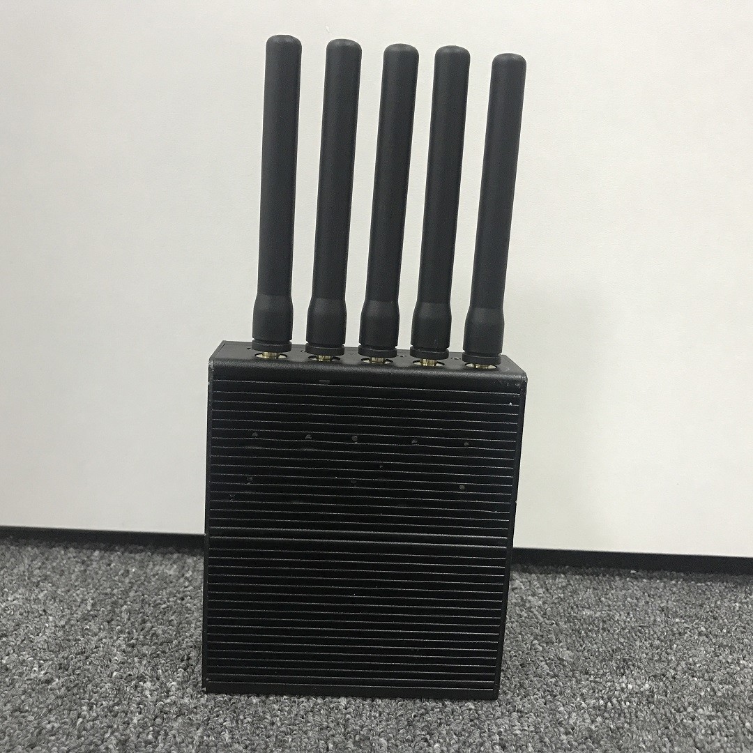 195*95*34 mm GPS WiFi Bluetooth Signal Jammer Non Stop Working 5 Bands