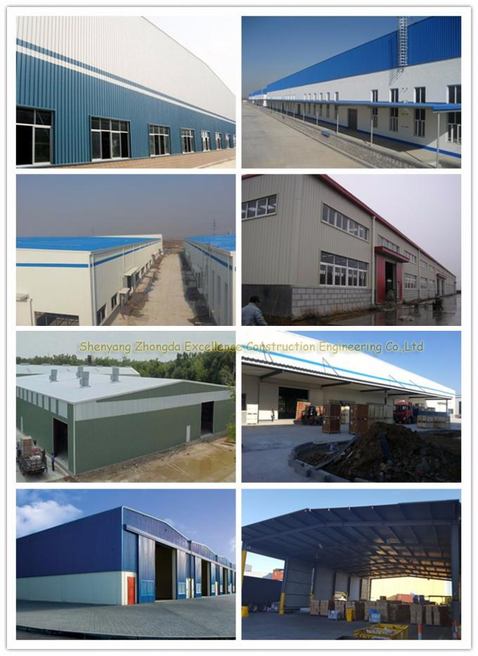 prefabricated warehouse hangar workshop building light steel structure