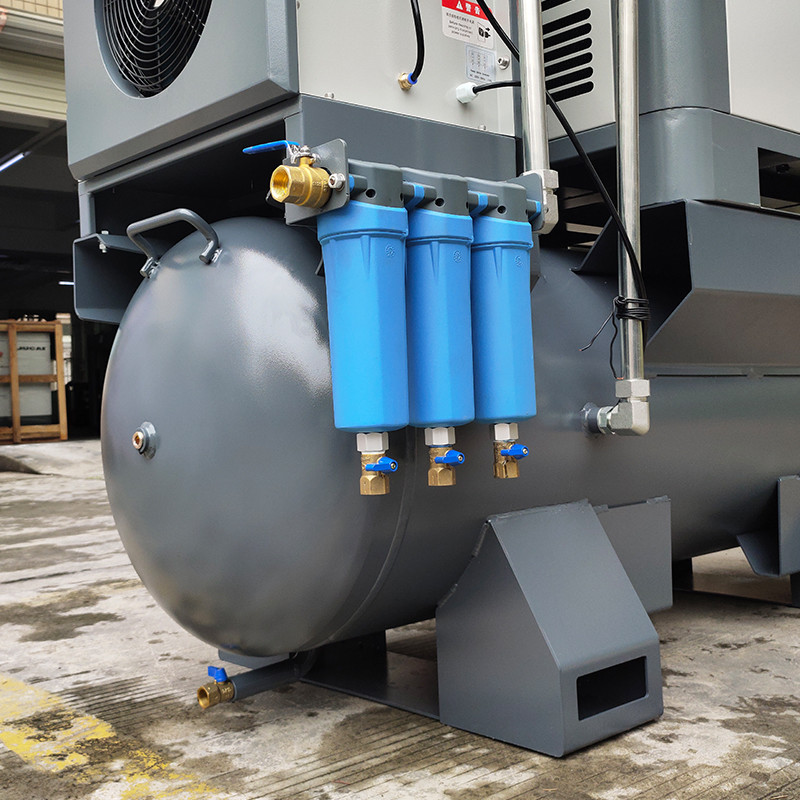 Combined 15KW IP54 20 Hp Air Compressor With Dryer And Line Filters