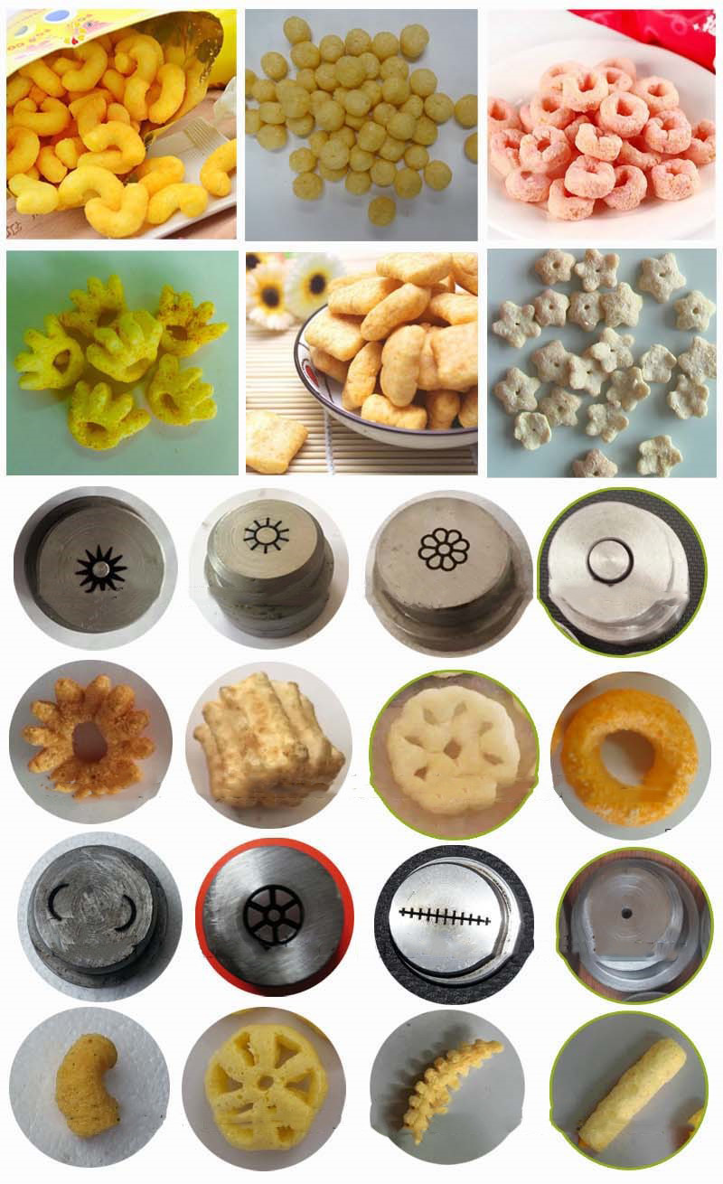 Fully Automatic Snack Production Line Electric Snack Maker for and Consistent Food Processing