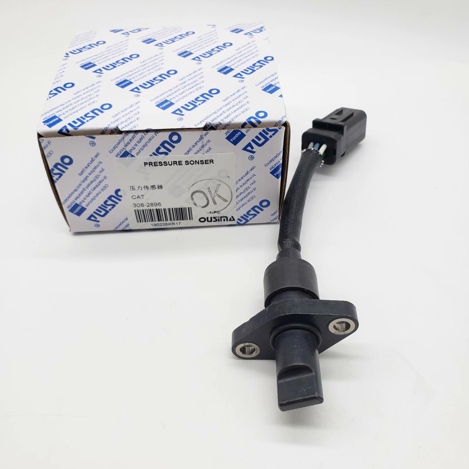 OUSIMSA 308-2896 Pressure Sensor Switch 3082896 For Excavator