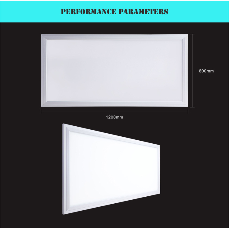 LED panel 1200x600 80w high power LED panel light