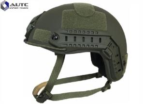Buy cheap Aramid Tactical Bump Helmet , Military Kevlar Helmet Moisture Proof product