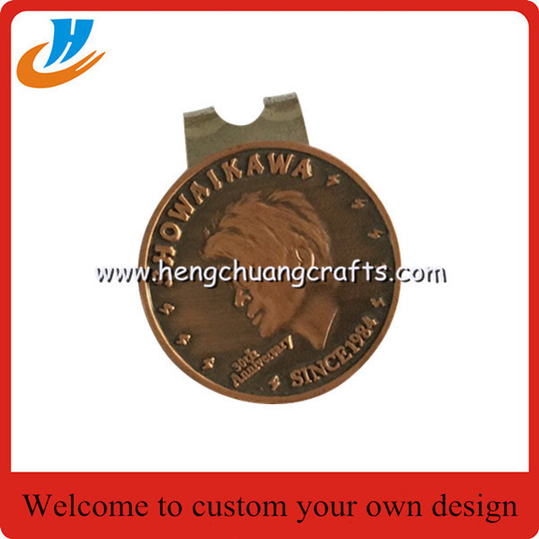 Hat clip golf accessory custom,sample or golf fork pictures is acceptable