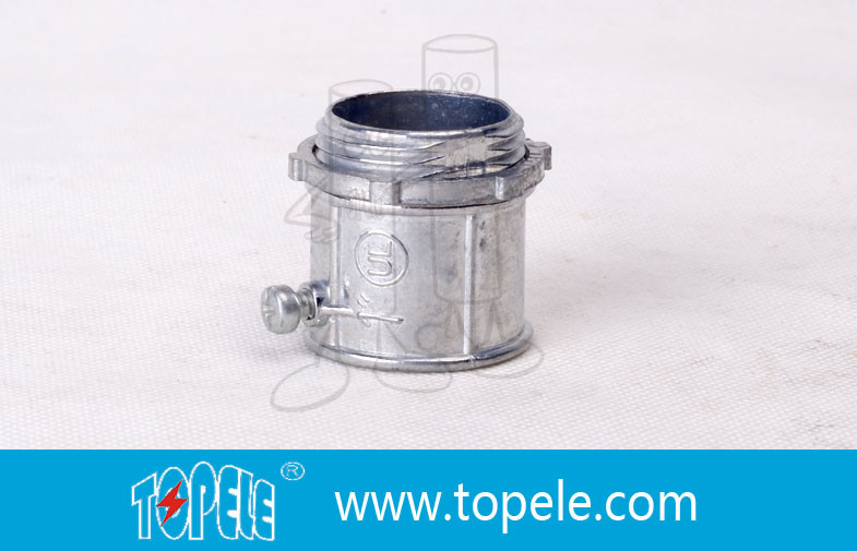1/2" To 4" Metallic Electrical EMT Conduit And Fittings Aluminum Connector
