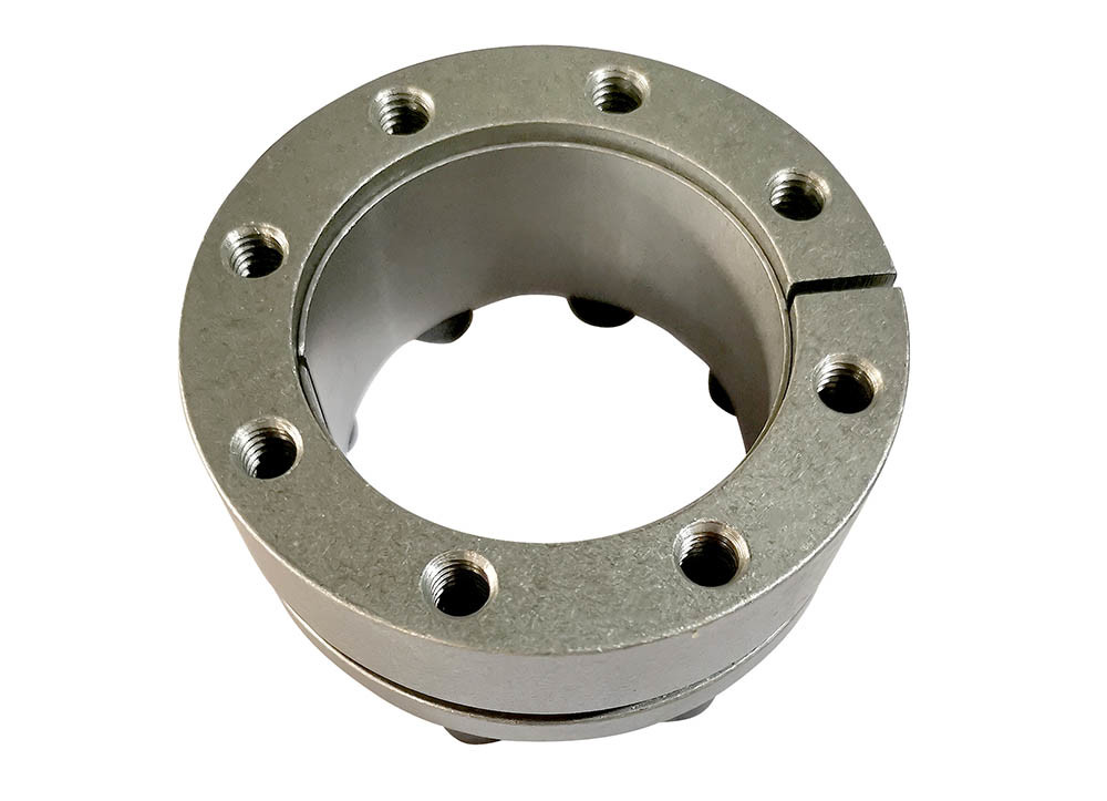 Silver Custom Machined Parts With Heat Treatment Processing Method For Shaft Locking