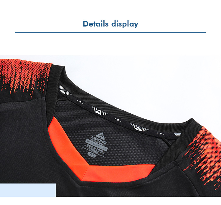 custom logo Man breathable men soccer jersey set soccer clothing breathable soccer wear tracksuit jersey set