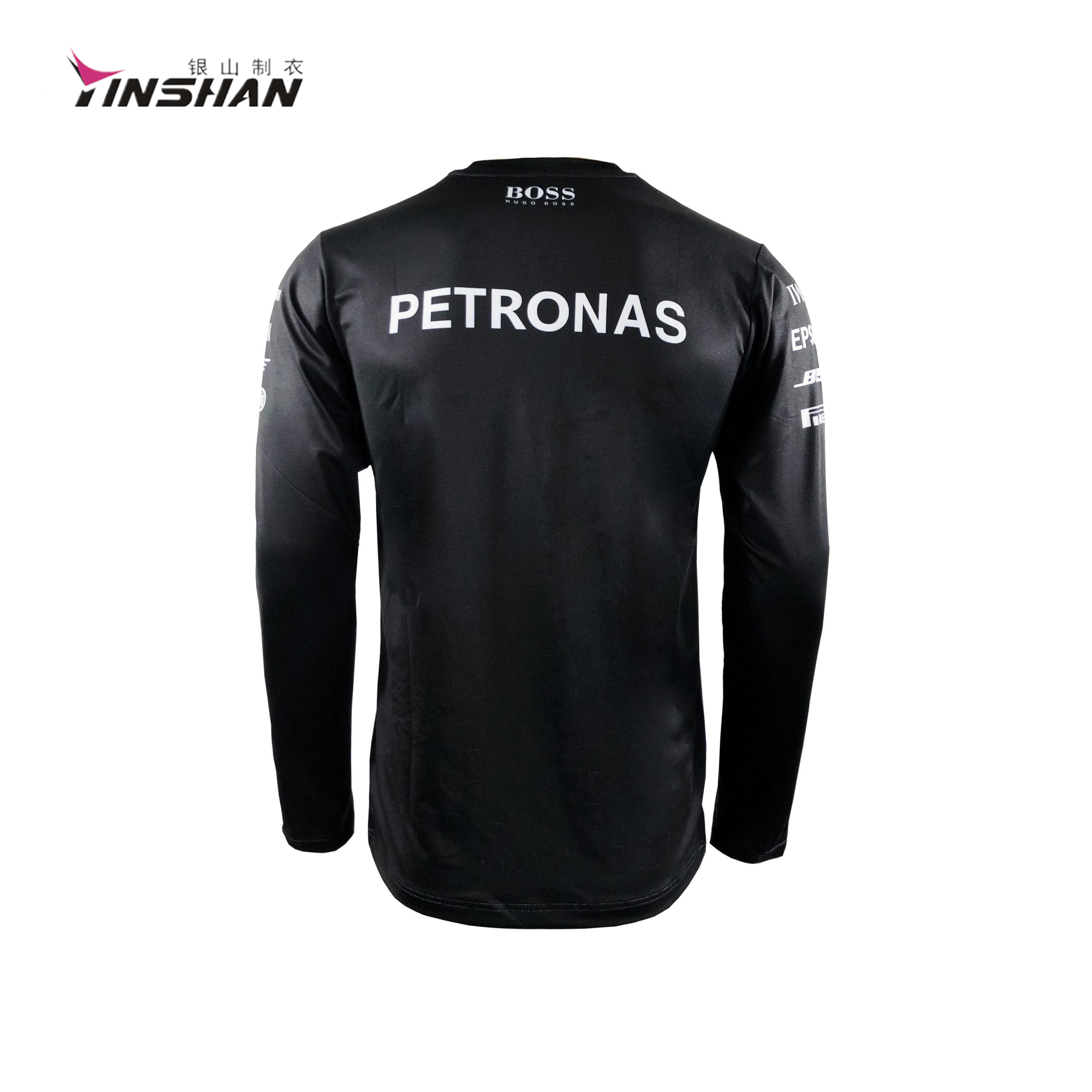 Sleeve Style Long Sleeve Breathable Wicking Custom T Shirts for Motor Cross Riding