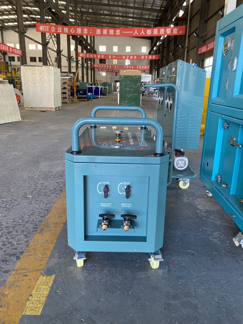 Freon r22 r134a recovery recycle recharge machine Refrigerant Charging Machine