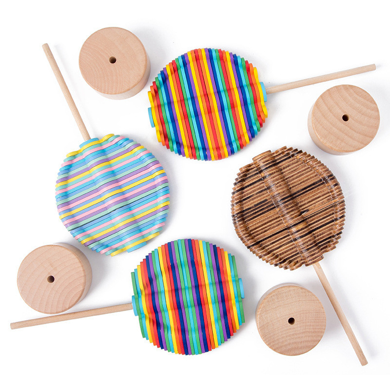 Marca Dragon Color Montessori Wooden Decompression Toys
