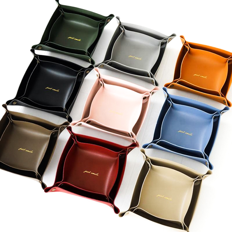 Multifunctional Washable PU Leather Portable Cosmetic Storage Box with 1-3L Capacity