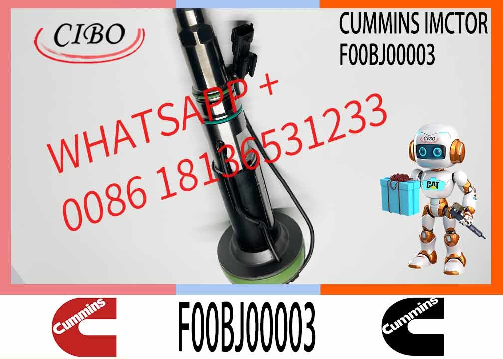 Common Rail Fuel Injector 288-2078 2882078 F00BJ00002 F00BJ00003 for Cummins QSK19 QSK60 Engine