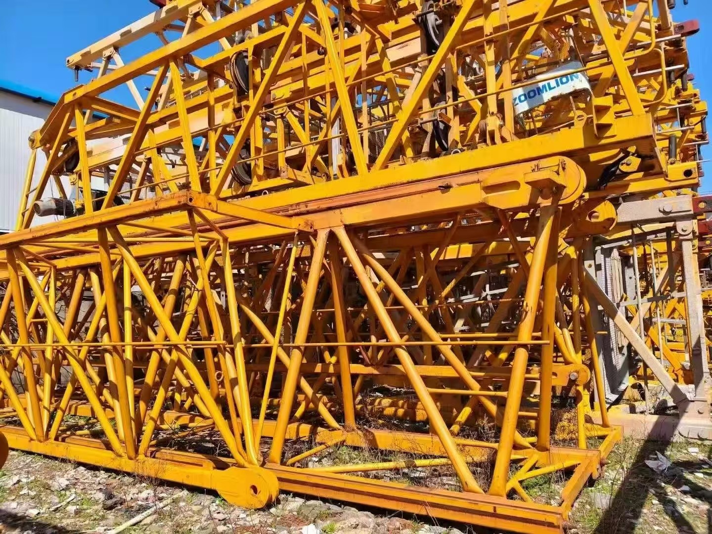 2019 tower crane for sale (7525-16) to improve construction efficiency
