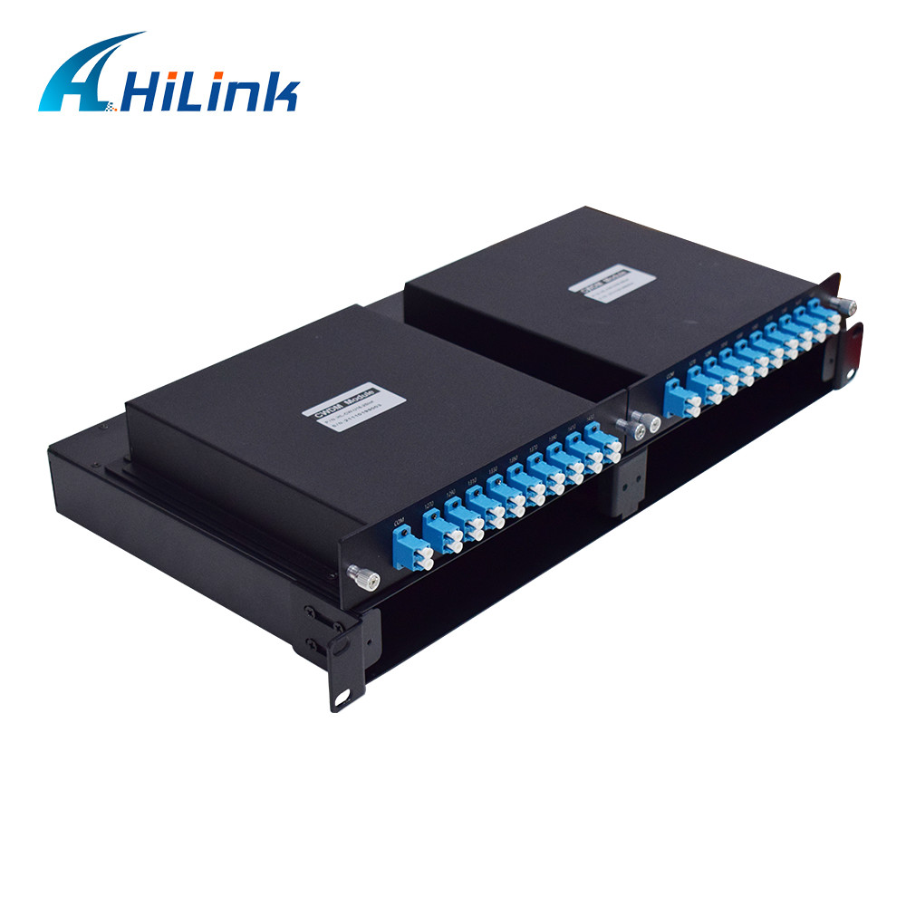 18CH CWDM Module 1270-1610nm 1U LGX 2 Half Sized Slot In 1 Cassette