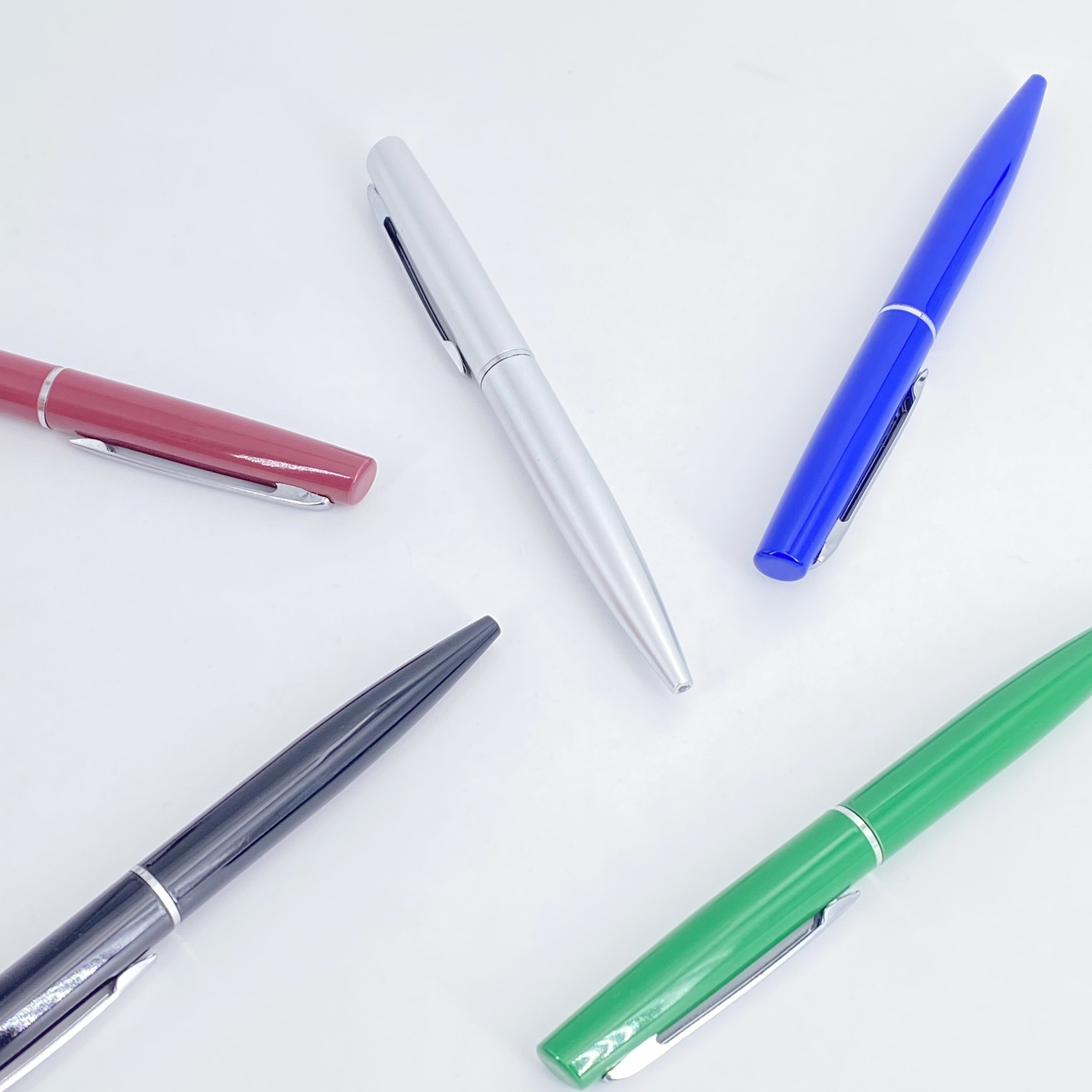 Twist-type Metal Ballpoint Pens 1.0mm Advertising Gift Ball Pen