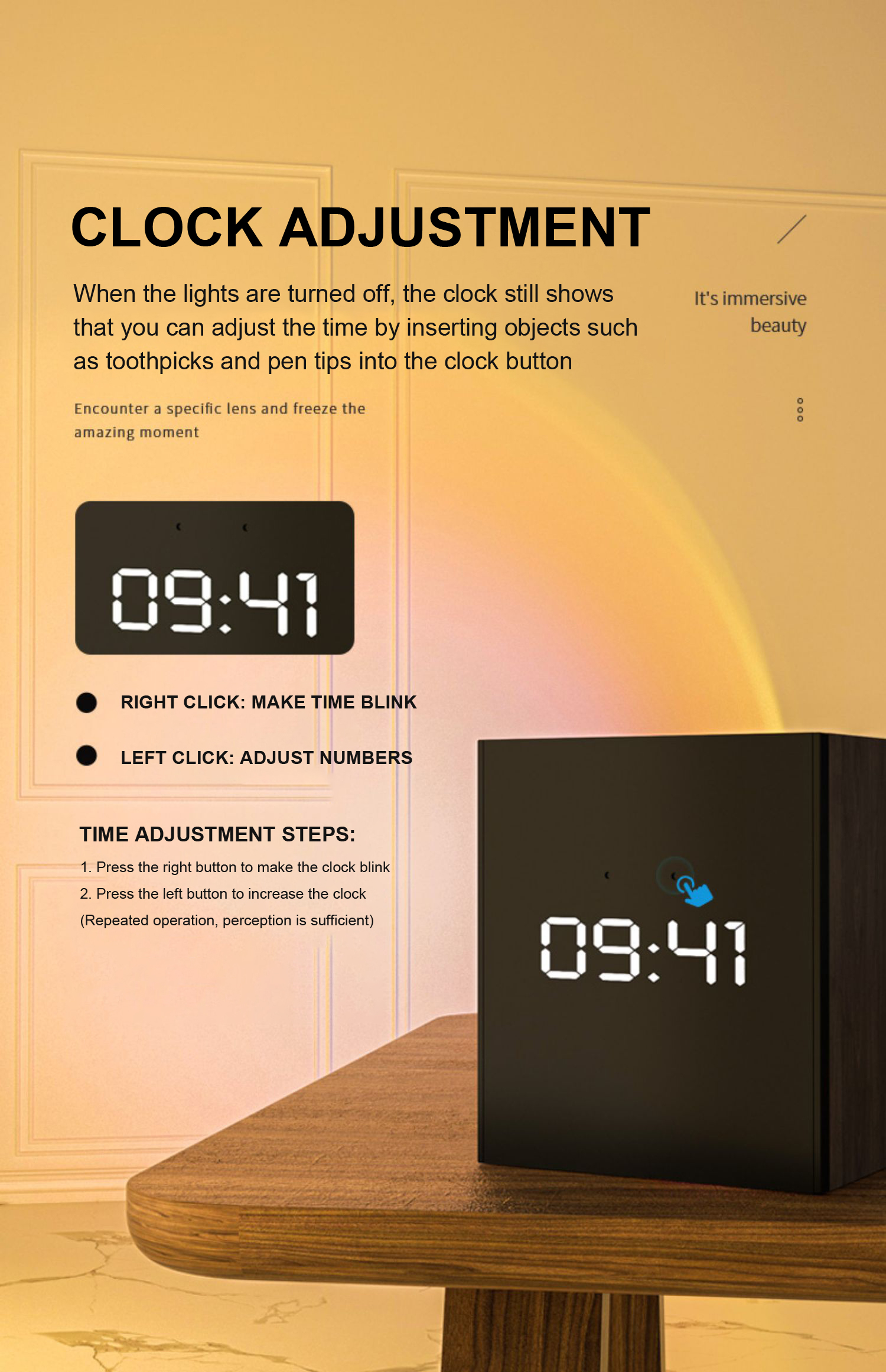 Rechargeable Internet Celebrity Bed Wall Lights with Long Working Time and Voltage ≤ 36V