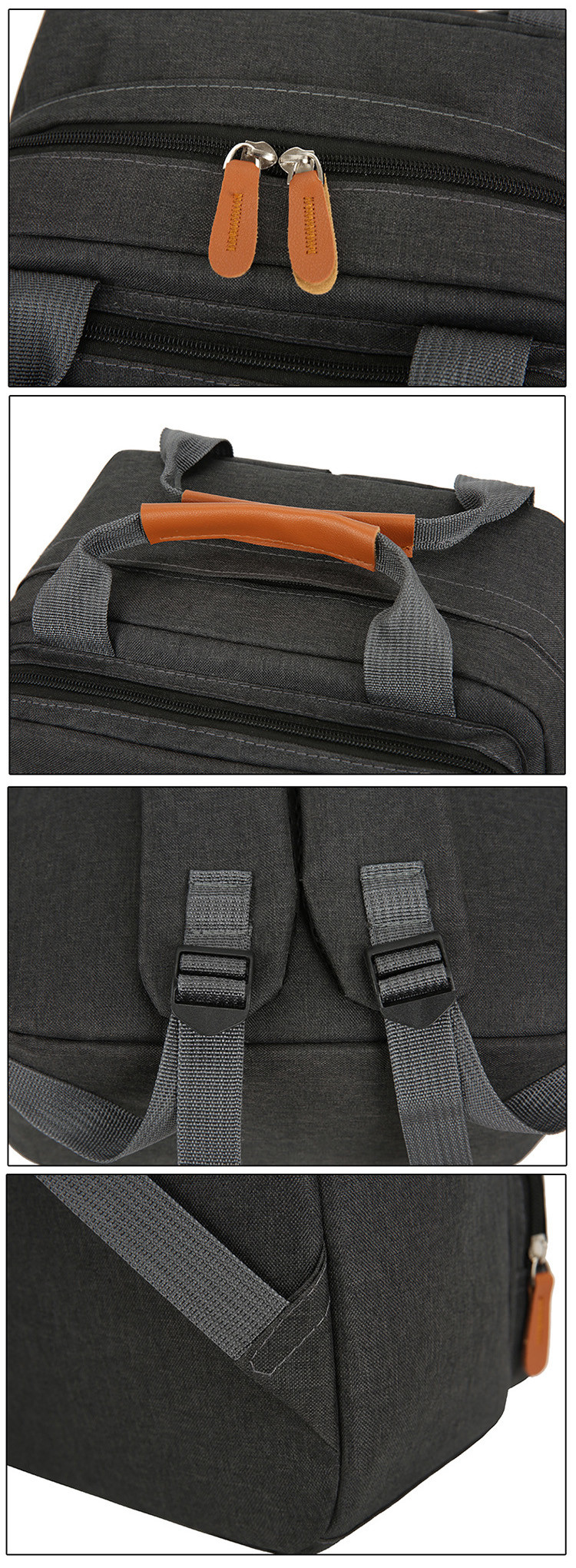 3 In 1 Travel Laptop Backpack BSCI ISO Anti Theft Backpack School