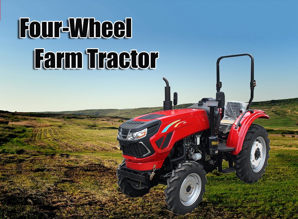 2700 KG Farm Tractor Compact Mini Garden Tractors For Small Scale Farming