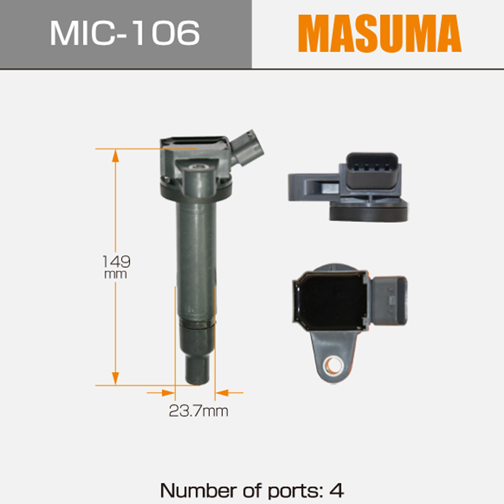 LEXUS GS430 Ignition Coil 90919-02230 90919-02249 90919-02259 90080-19027 from MIC-106