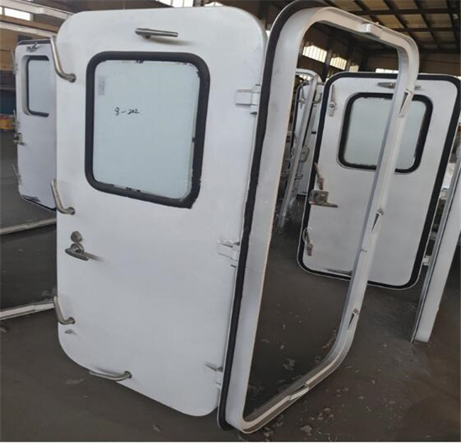 Soundproof Size 1000*500mm 1200*600mm Marine Weathertight Door