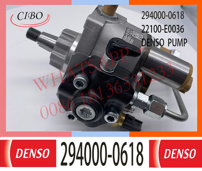 294000-0618 DENSO Diesel Engine Fuel pump 294000-0618 for HINO J05E 22100-E0030 22100-E0031 SK200-8