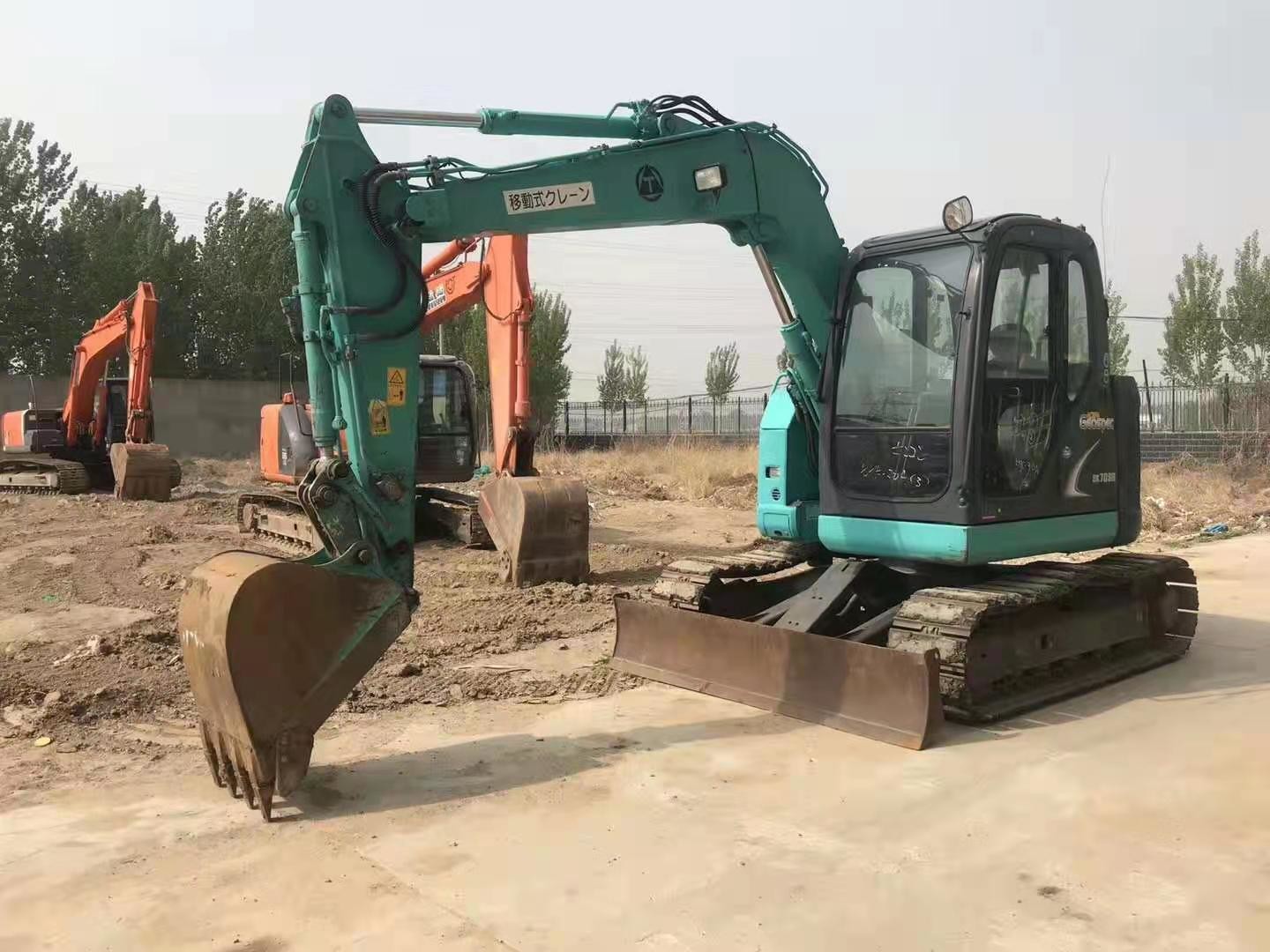 Small Body 13 Ton SK135 Used Kobelco Excavator