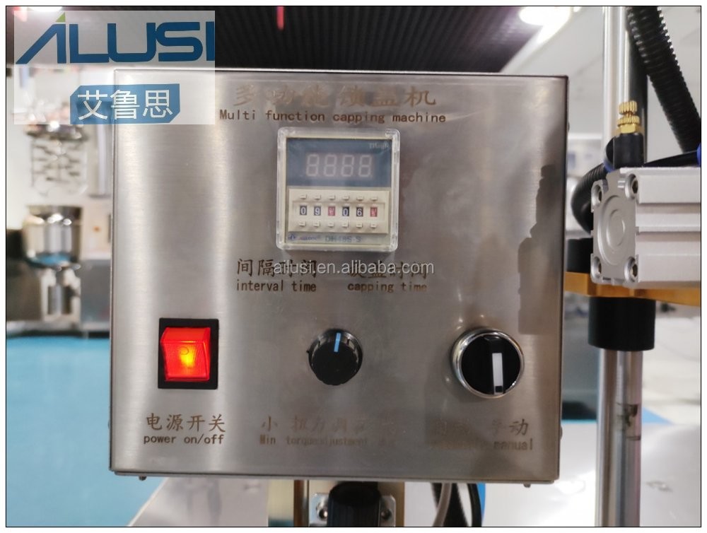 Packing Equipment Shampoo Wash Gel Bottle Hand Bottle Cap Sealing Machine Jar Capper Twist off Pet Bottles Capping Machi
