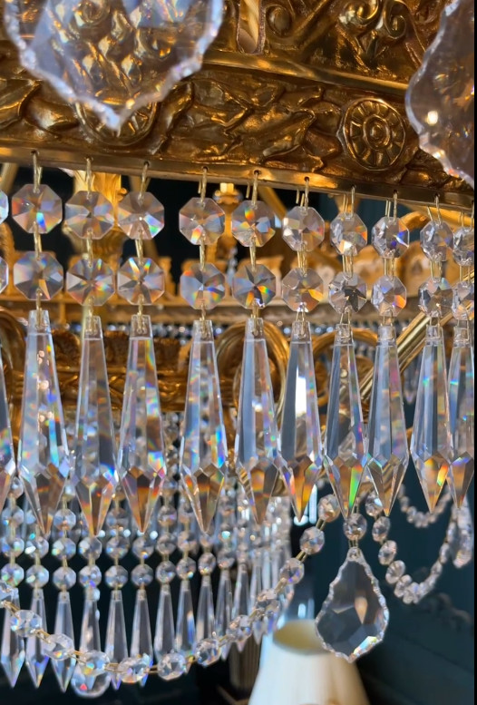 European Courts High End Luxury Crystal Candle Chandelier Dazzling Lighting