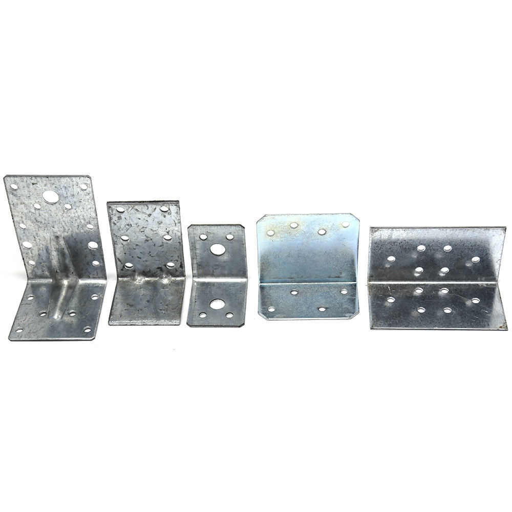 Angle Metal Bracket Shelf Bracket Single Side Bracket Custom Size For Wood Construction