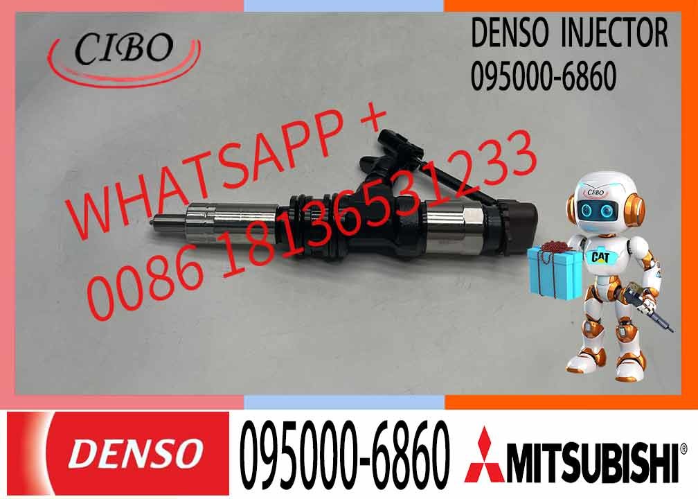 High Quality Diesel Common Rail Fuel Injector 095000-6860 095000-6861 ME304627 ME307086 For MITSUBISHI 6 MITSUBISHI FH