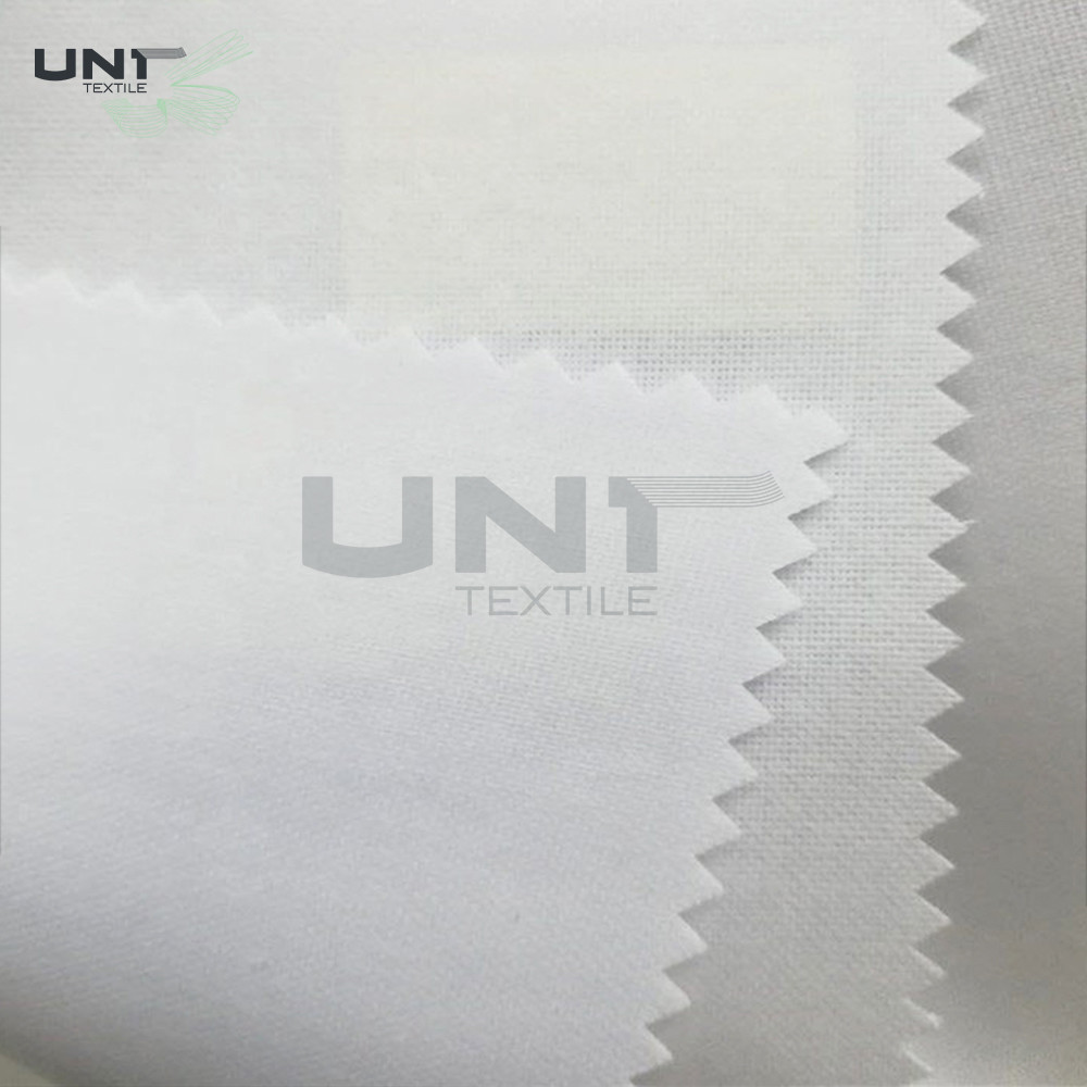Custom Cotton Shirt Interlining Fusible Fabric Tearable