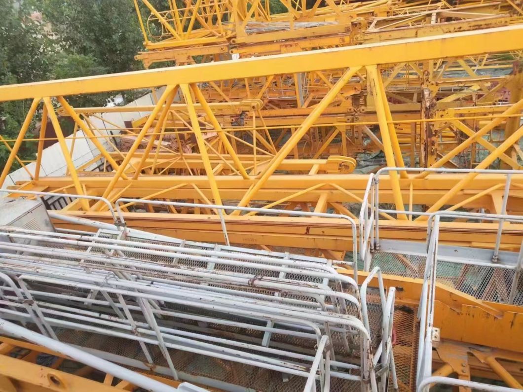 The Year of 2017 Xugong 8020-16 Used Tower Cranes with 16t Max Load