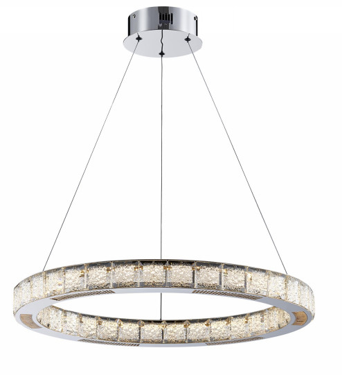 Adjustable Modern Circular Ring Chandelier Dia 50cm / 19.7inch