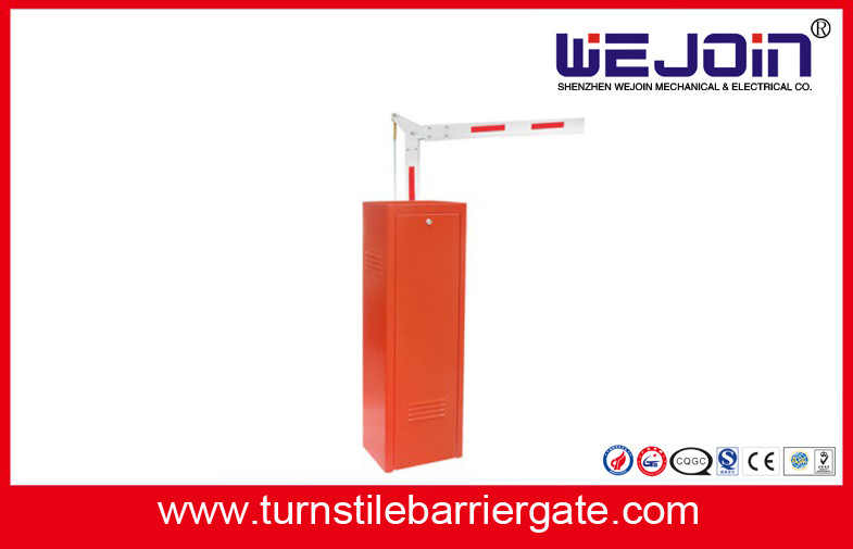 IP44 Automatic Parking Barrier , Security Boom Gate For Car Parking Management System