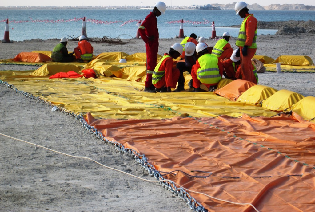 Water Protect Floating Silt Curtain Turbidity Barrier