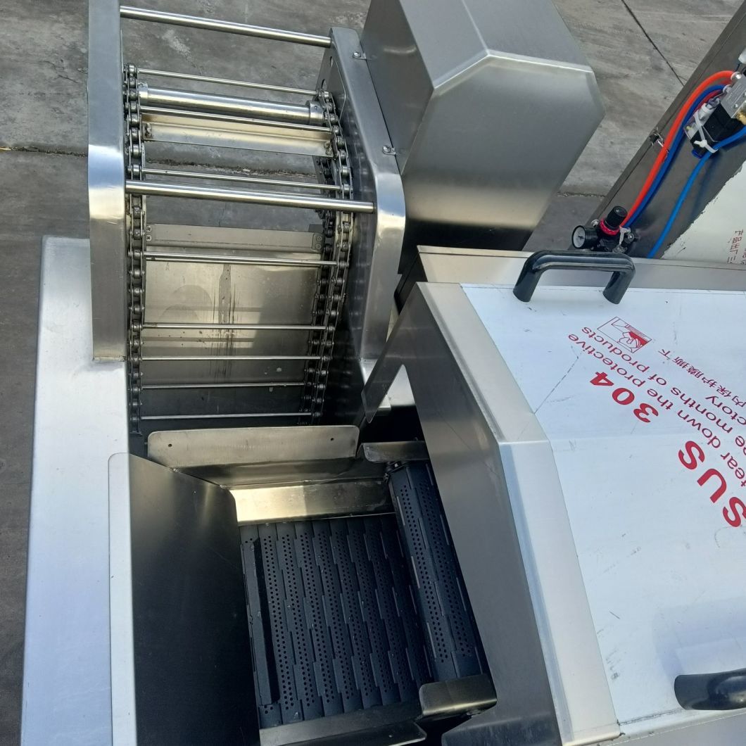Large Gas Frying Machine Automatic for Dough Chicken Meat Onion Potato Chicken Frying Machine