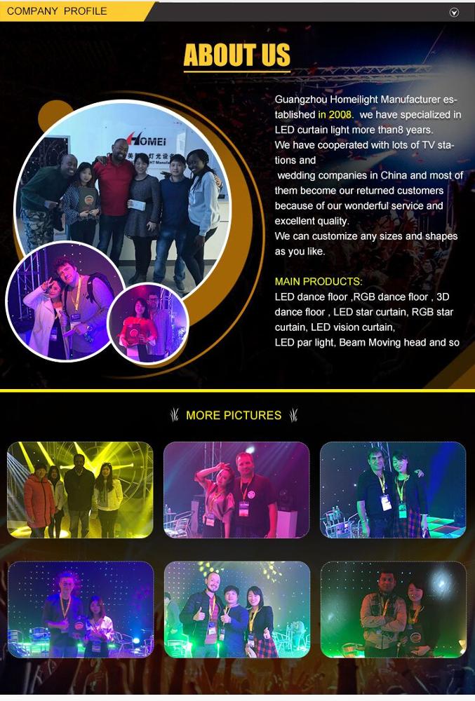 3D Magic Stage Effect LED RGB Mirror Dance Floor for Party Nightclub Disco Equipment