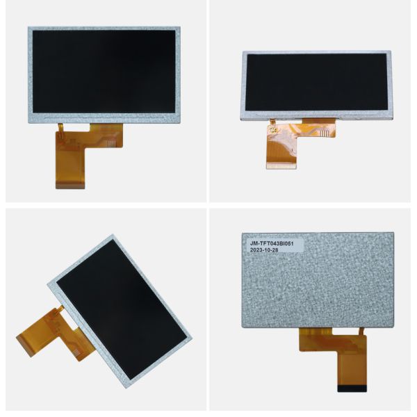 4.3 Inch IPS LCD Display Touch Screen TFT Color LCD Panel With 480×272 Pixels OEM