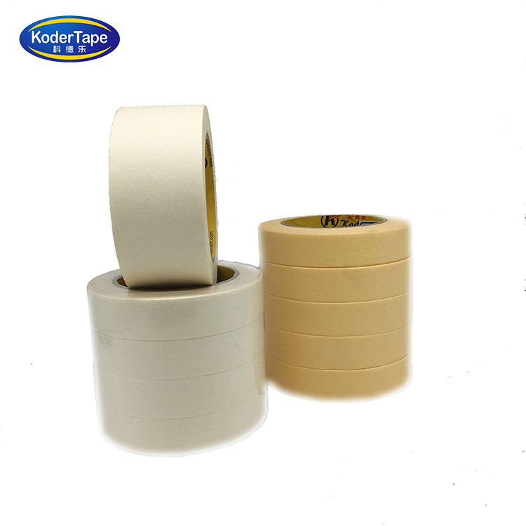 Crepe Paper Self Adhesive 50 Micron No glue residue Temp Masking Tape