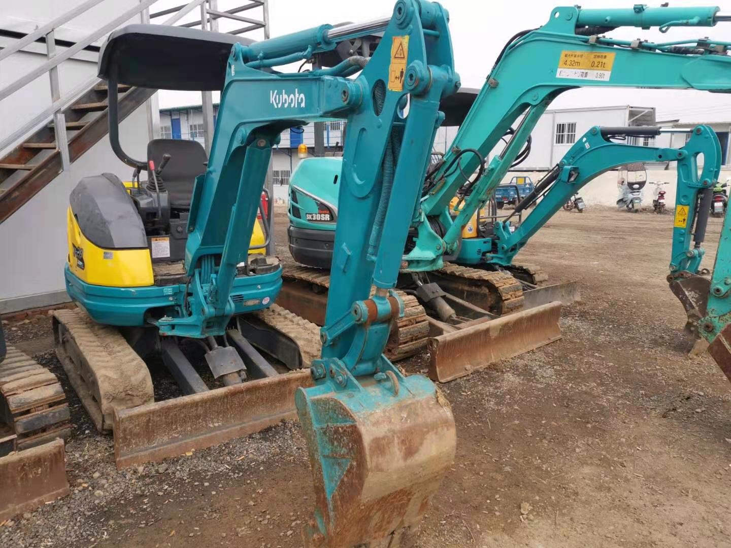 U-15-3S Kubota 1.5 T Digger Used Excavator Equipment