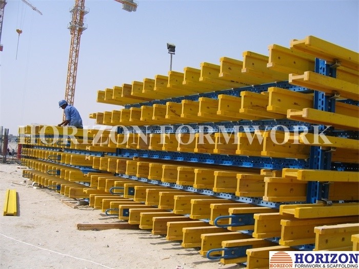 Vertical Shear Wall Formwork Easily Assembled Plumbed By Push Pull Brace